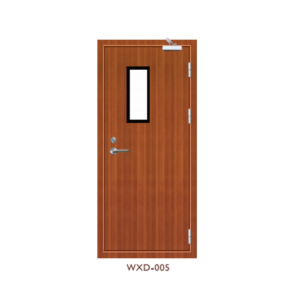 木質隔熱防火門WXD-005